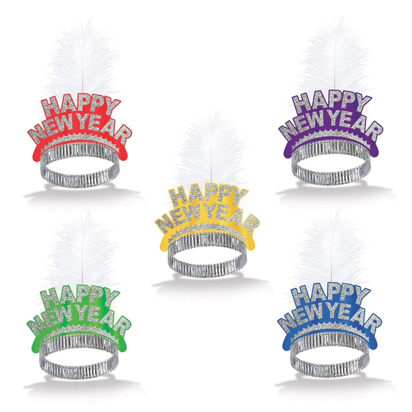 50 Pack Beistle New Year&#x27;s Eve Swing Tiara