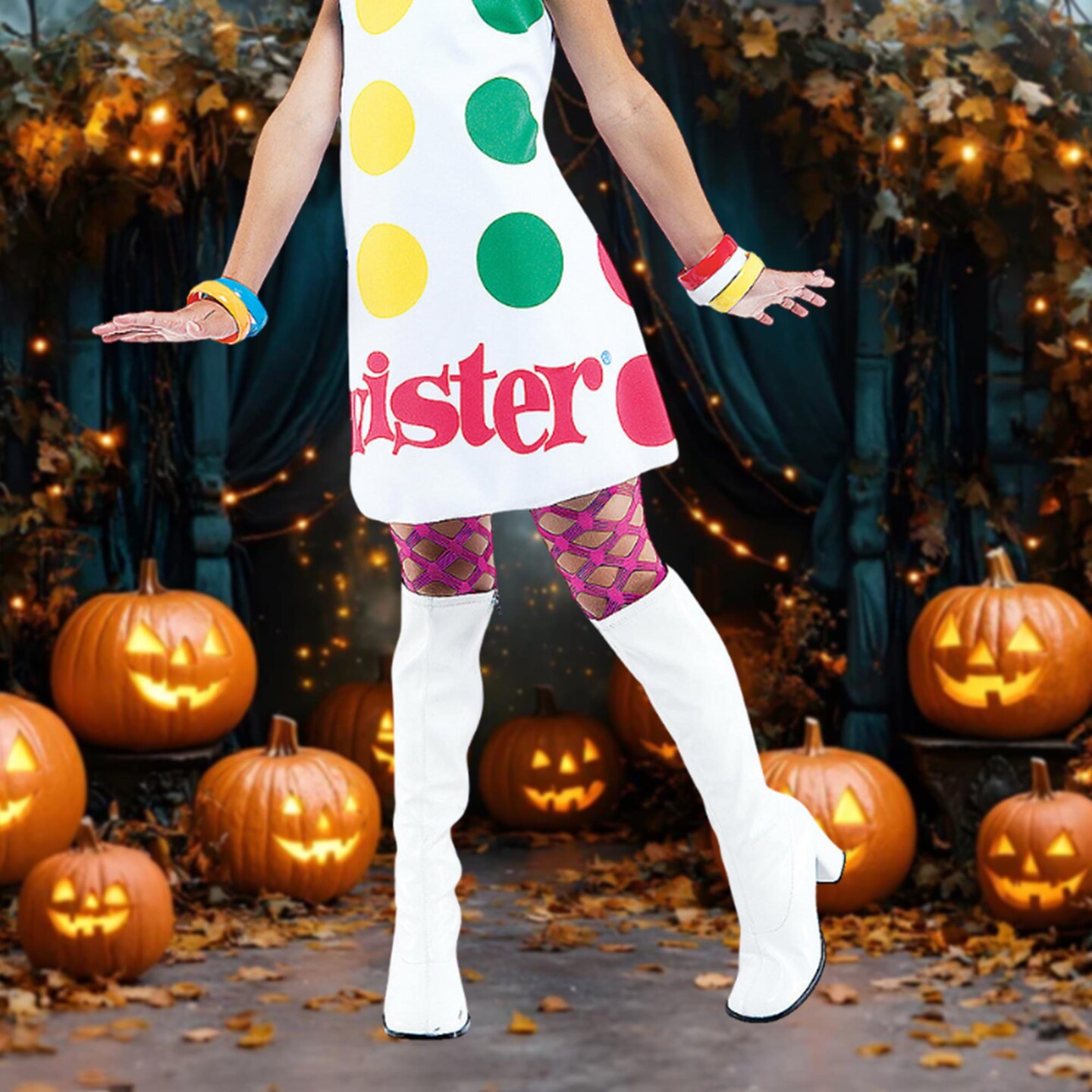 Girls Twister Licensed Dress Costume With Matching Hat