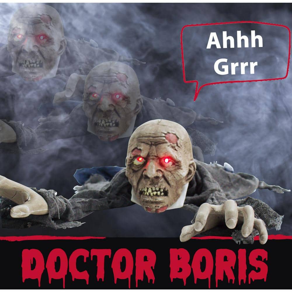 Halloween 7 Inch Touch Activated Animatronic Zombie