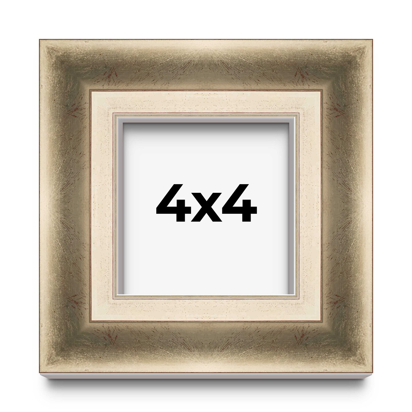 Square Shadow Box 1.75" Deep Silver Frame - UV Acrylic, Backing, Hanging Hardware