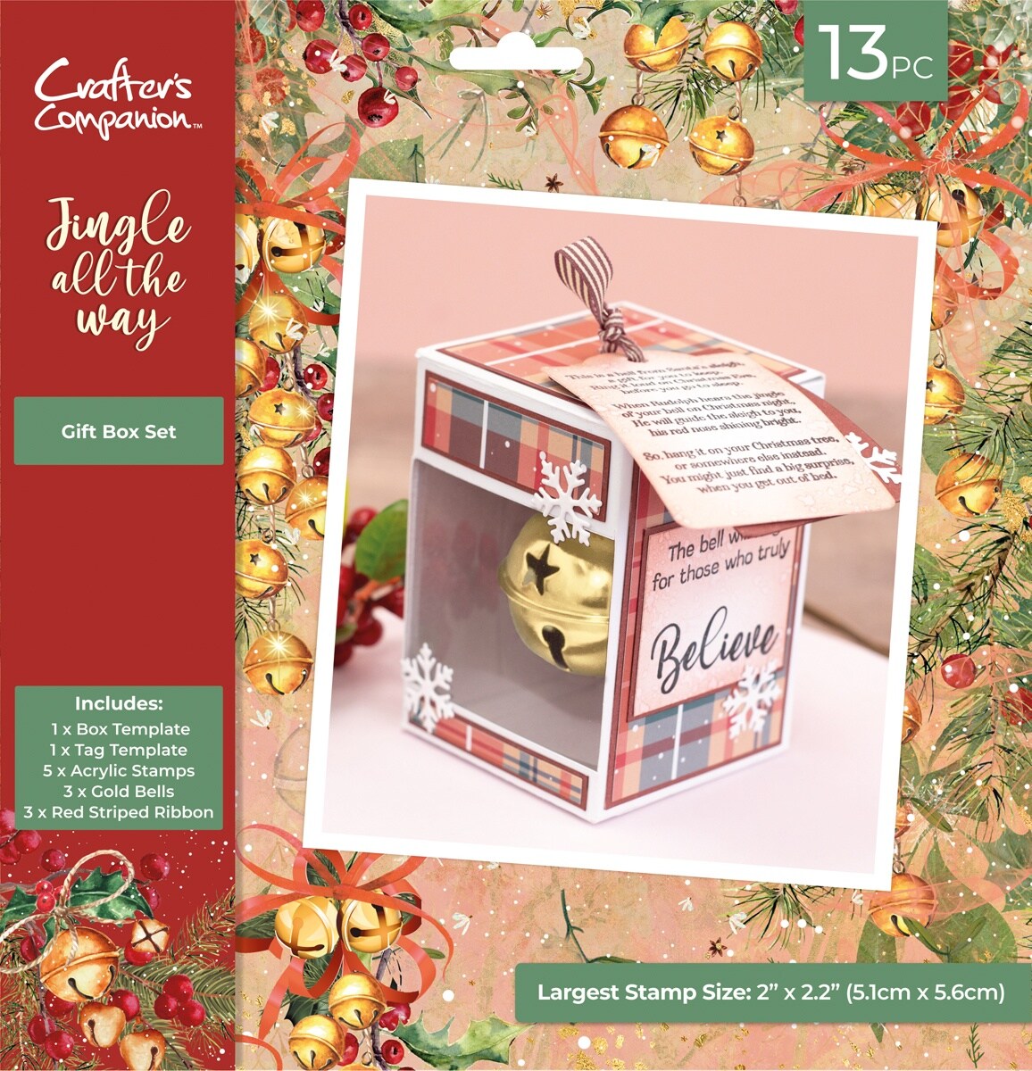 Crafter&#x27;s Companion Gift Box Set-Jingle All The Way