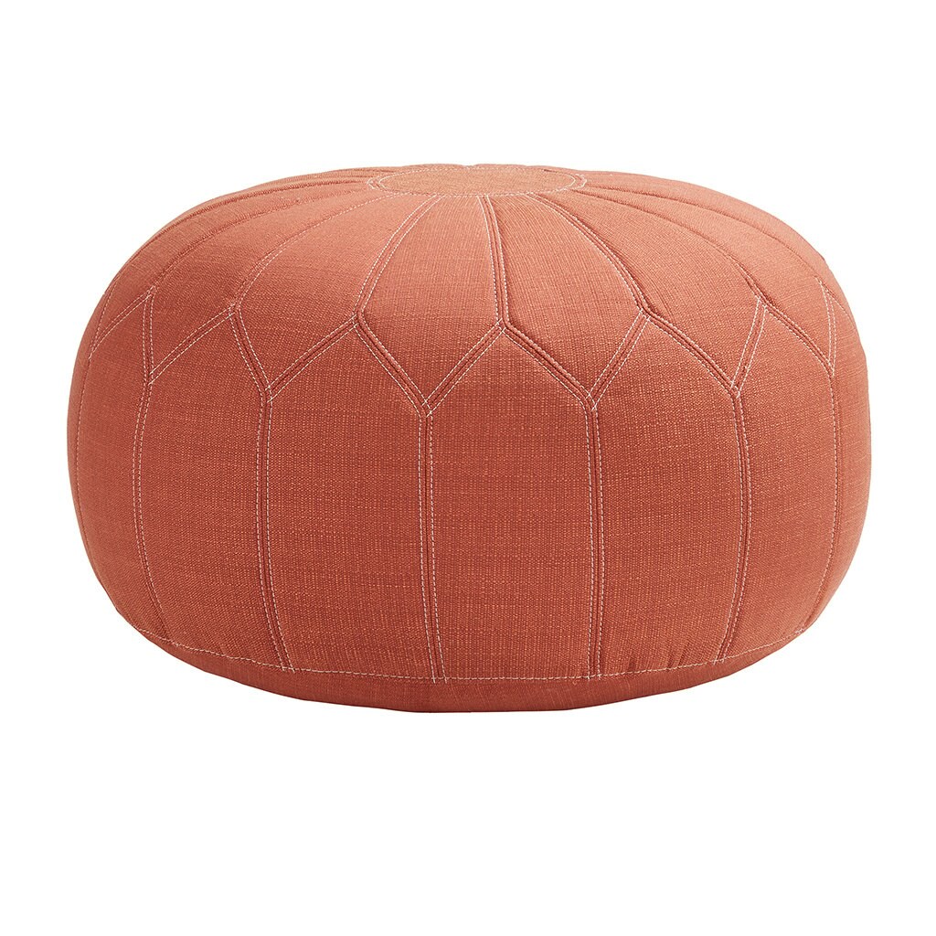 Gracie Mills Aryana Versatile Oversized Round Pouf Ottoman - Grace-190