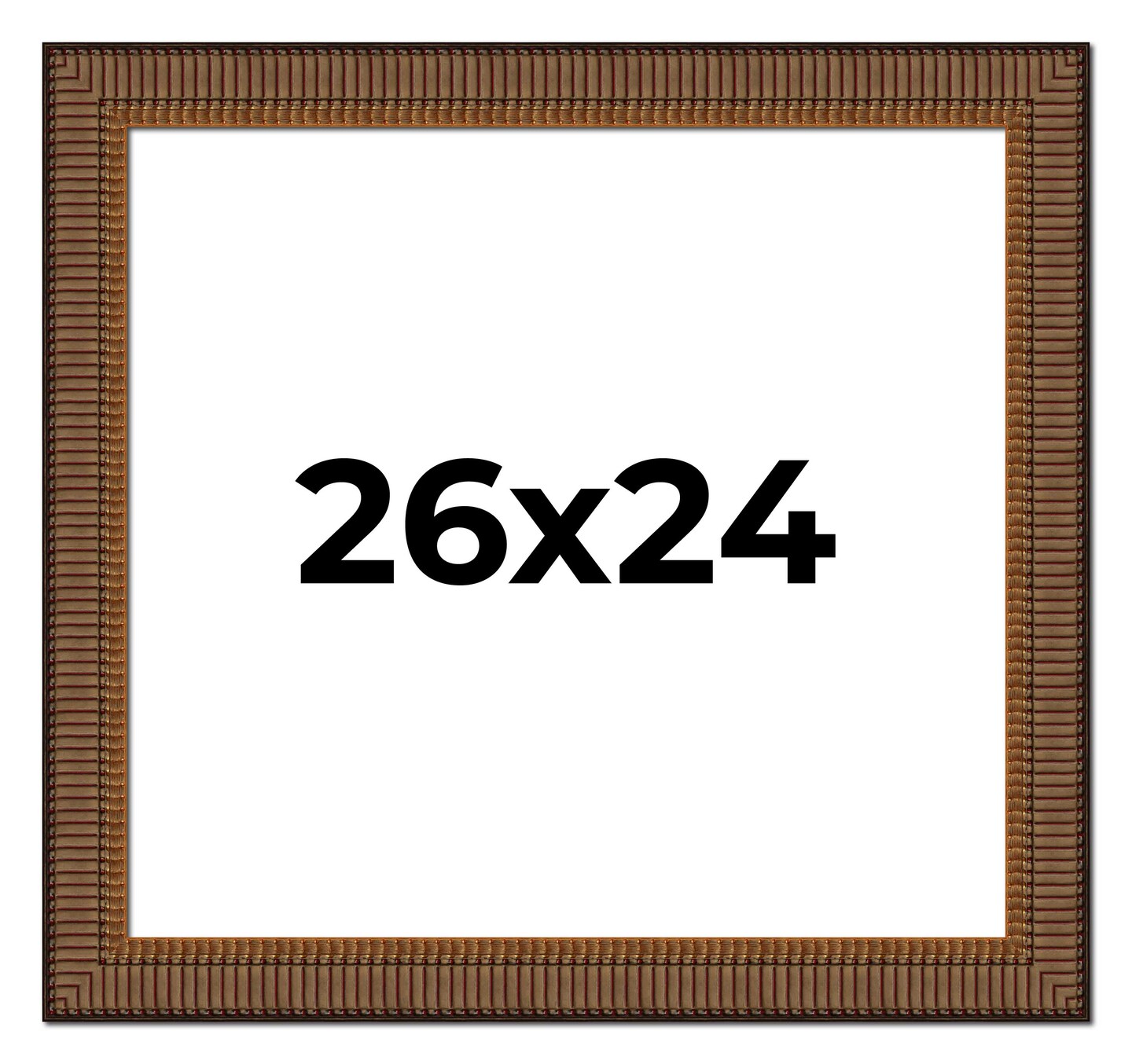 Photo Size Museum Black Picture Frame - UV Acrylic, Foam Board Backing, Hanging Hardware