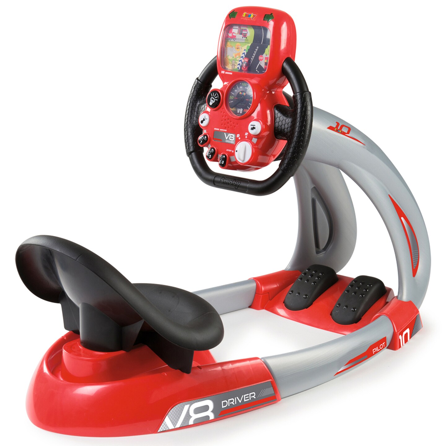 Smoby - V8 Driver Battery Powered Ride-on, Children 3+