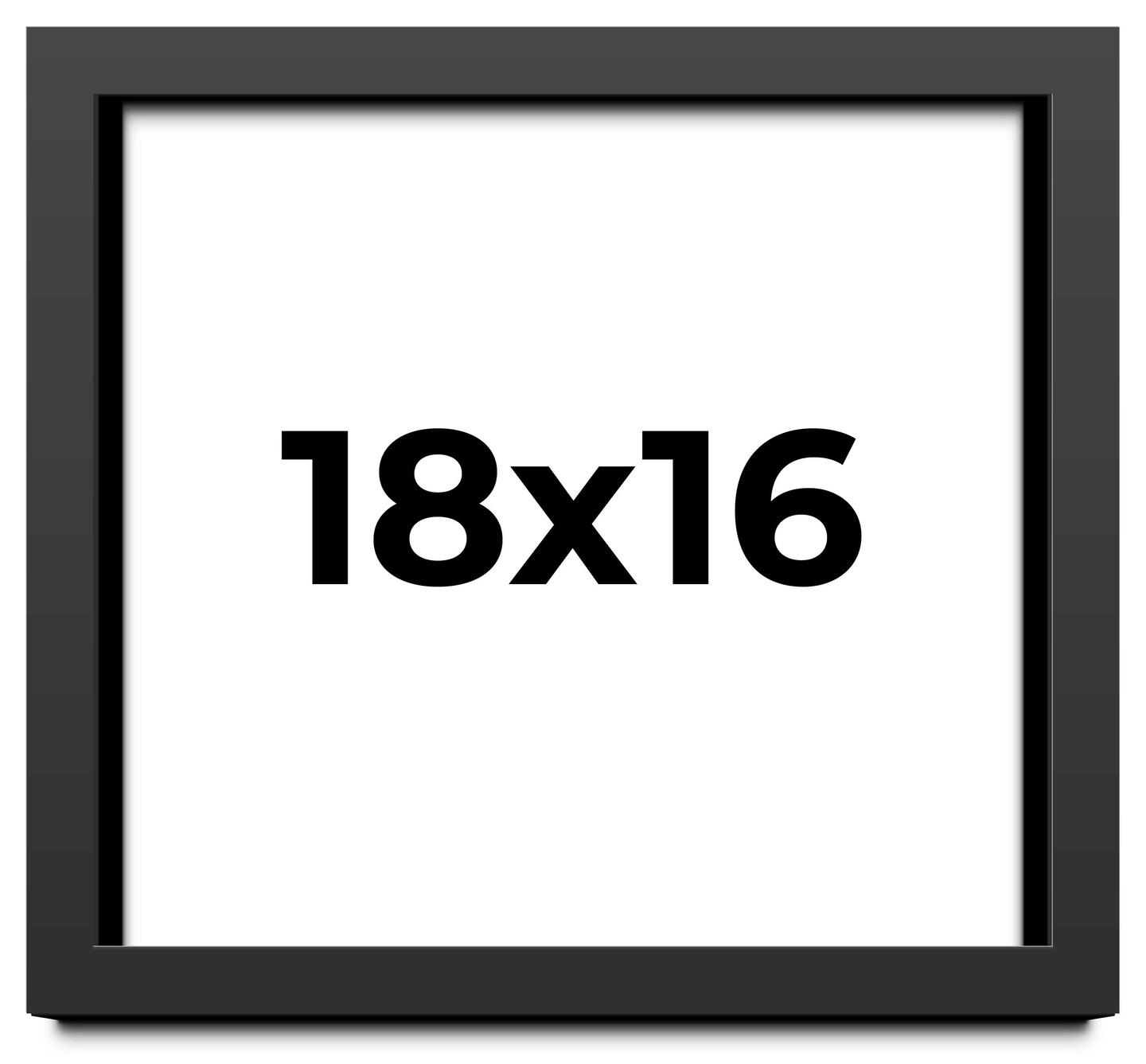 16x18 Shadow Box Depth Picture Frame with UV-Resistant
