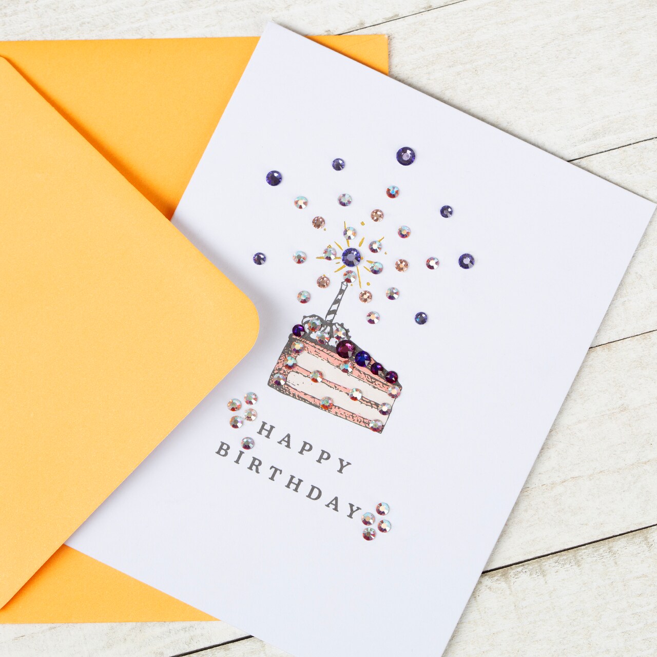 Crystal Embellished Greeting Cards