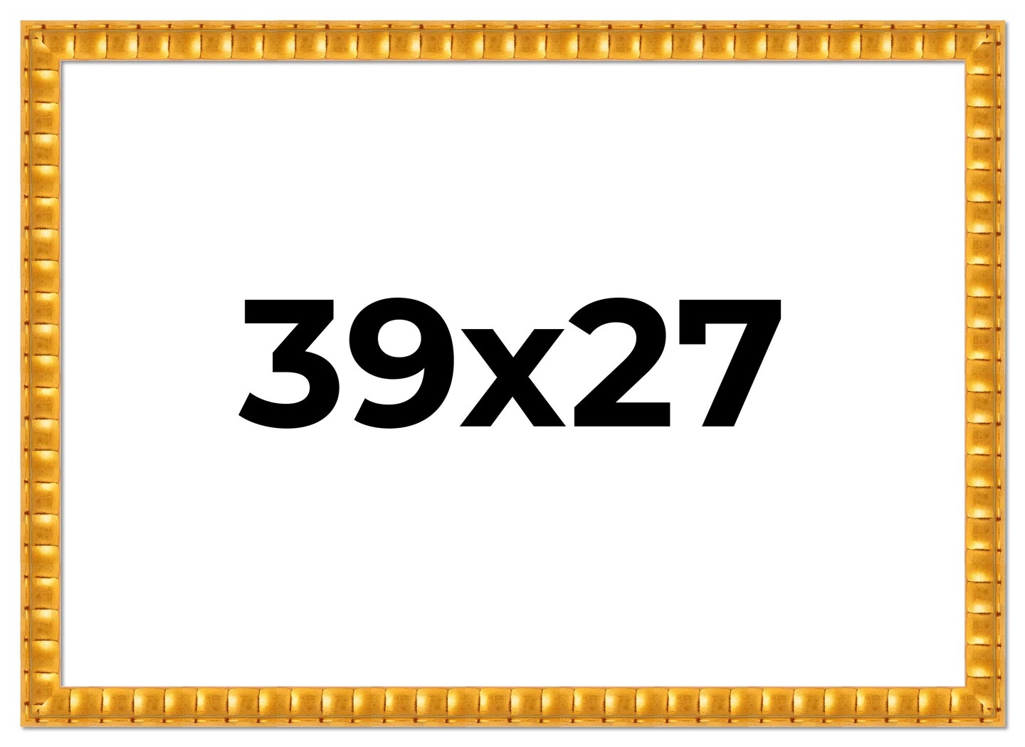 39x27 Bamboo Picture Frame with UV-Resistant Acrylic & Acid Free