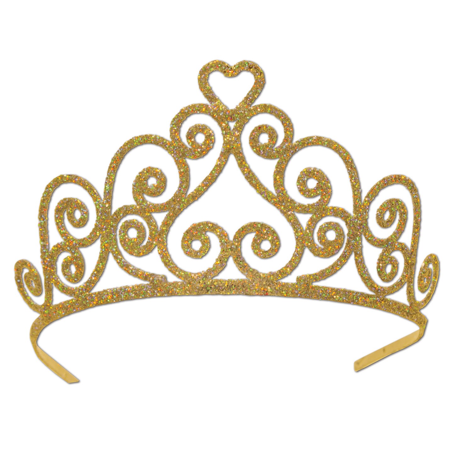 Beistle Glittered Metal Tiara - 6 Pack
