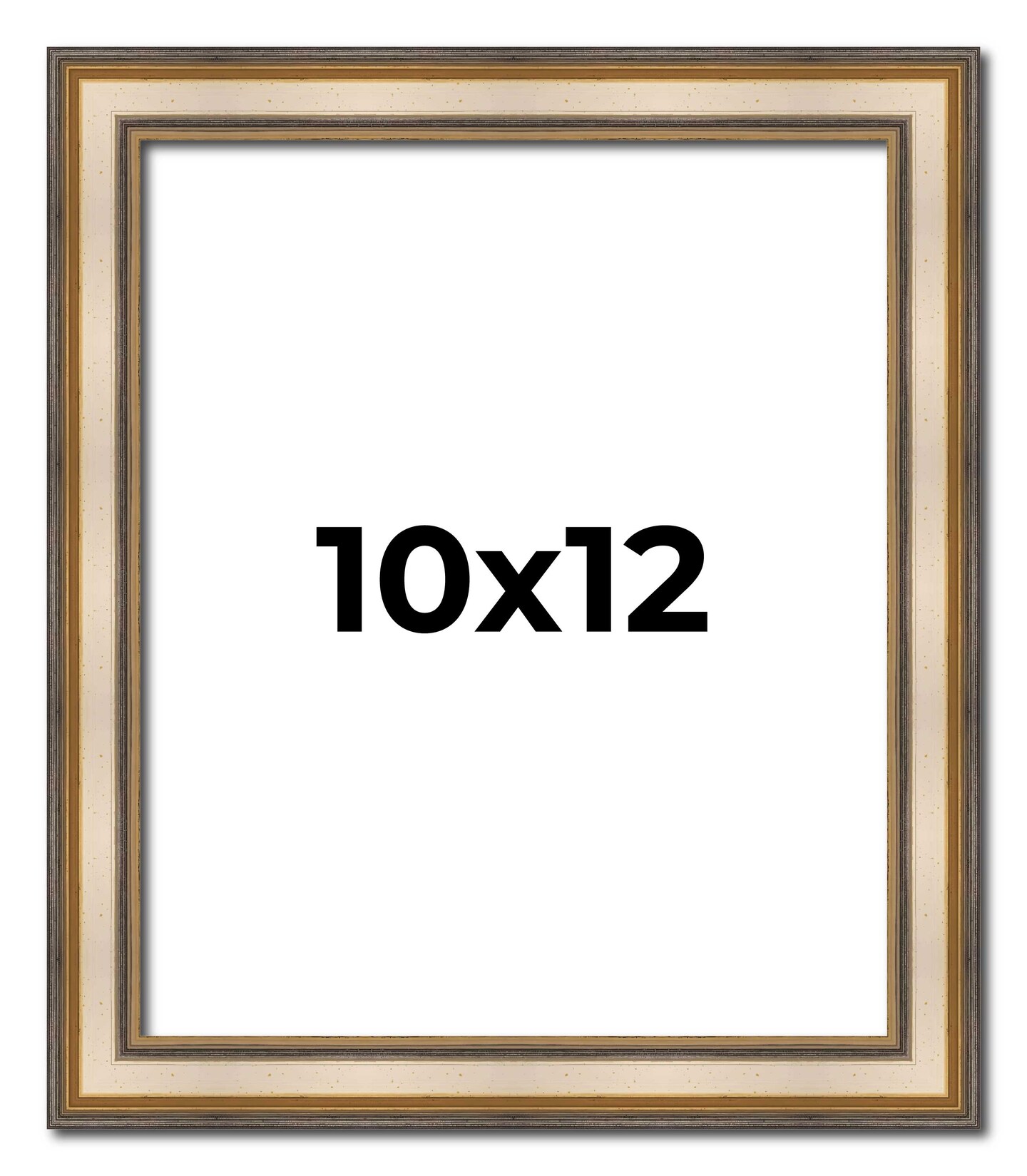 10x12 Refined Silver Picture Frame - UV Acrylic, Foam Board Backing, Hanging Hardware