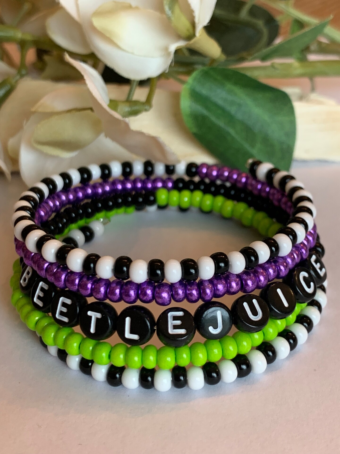 【BLACKPURPLE】Square Cubic Train Bracelet 41439 - Black Cable Bracelet with Shackle Clasp – Lone Palm