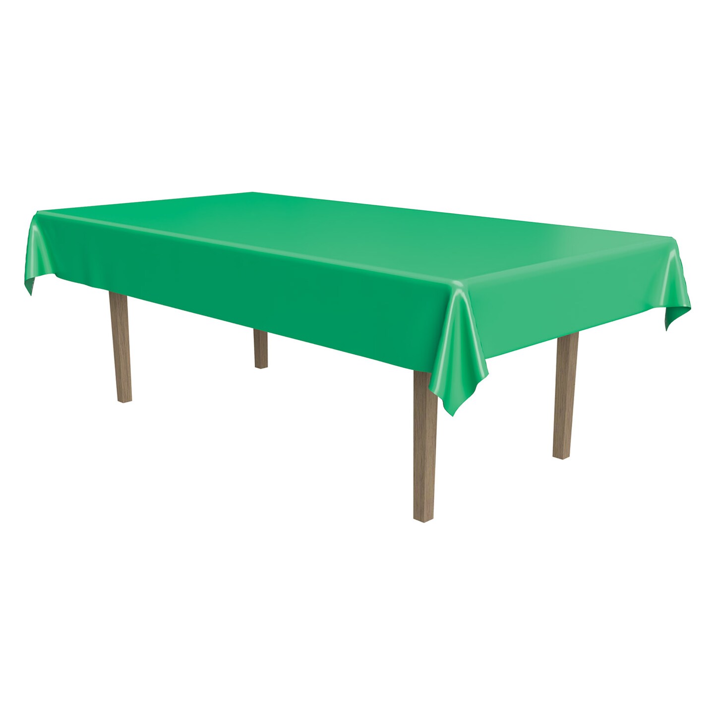 Beistle 54in. x 108in. Plastic Rectangular Tablecover - 12 Pack