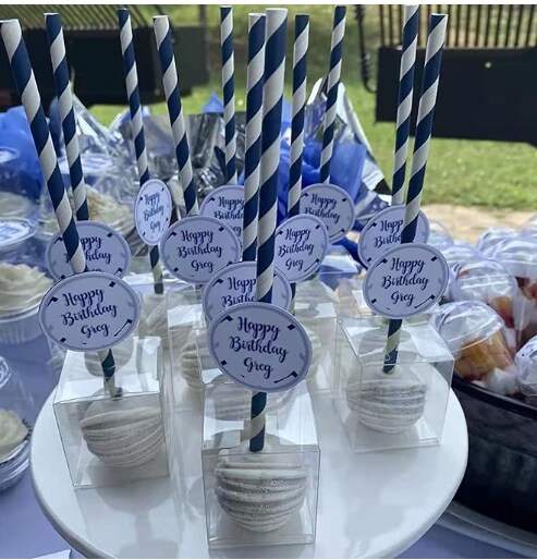 50 Pack Clear Cake Pop Boxes