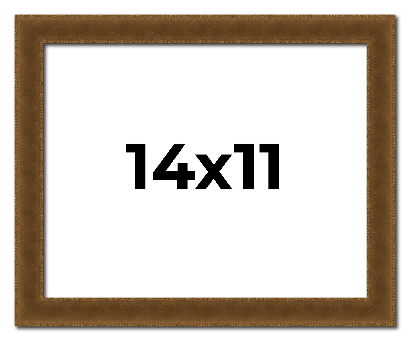 11x14 Flat Picture Frame with UV-Resistant Acrylic & Acid Free