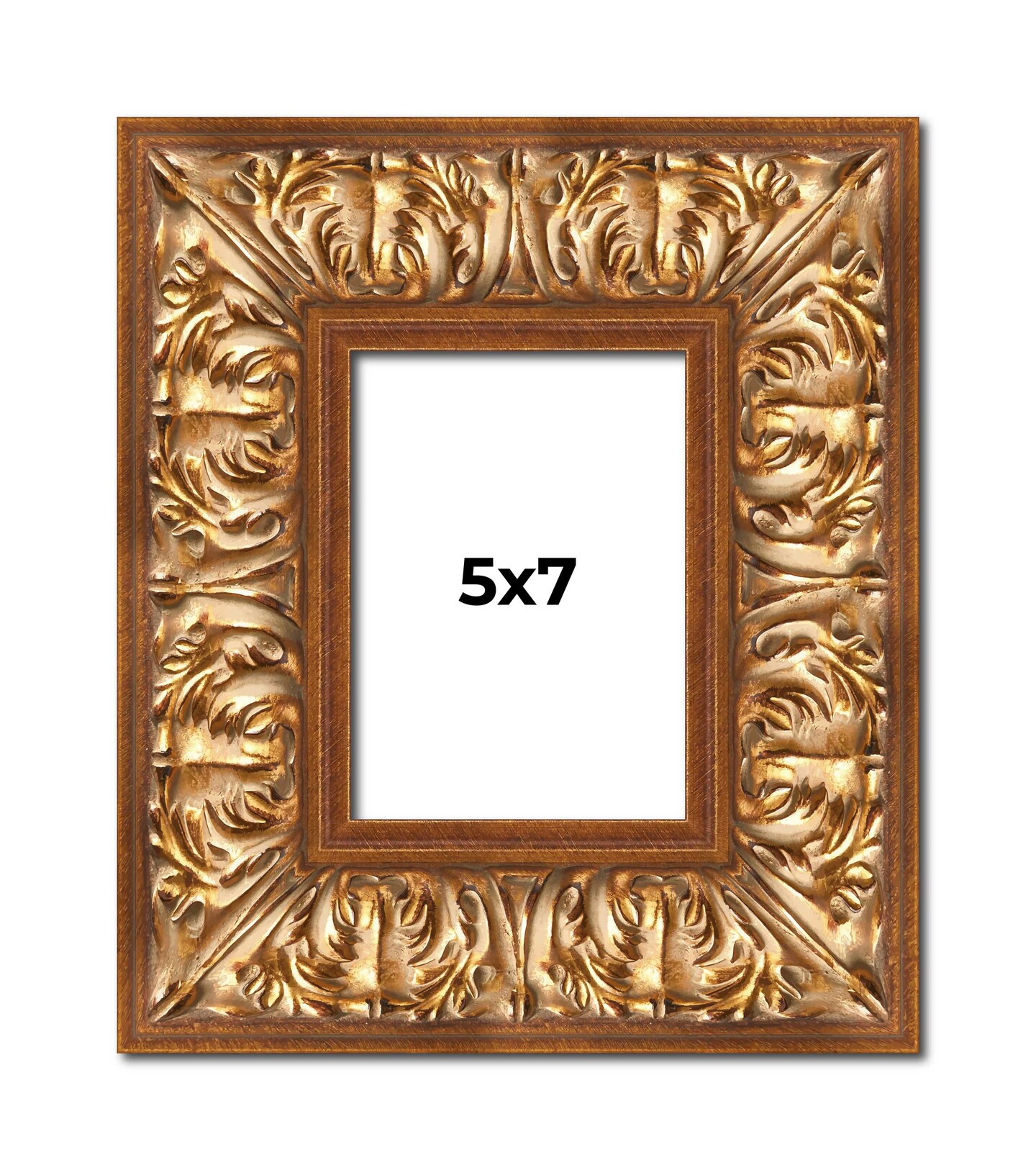5x7 Modern Shadow Box 1&#x22; Depth Picture Frame with UV-Resistant Acrylic &#x26; Acid Free Backing, Available in 4 Finishes - Black, Brown, Gold, White