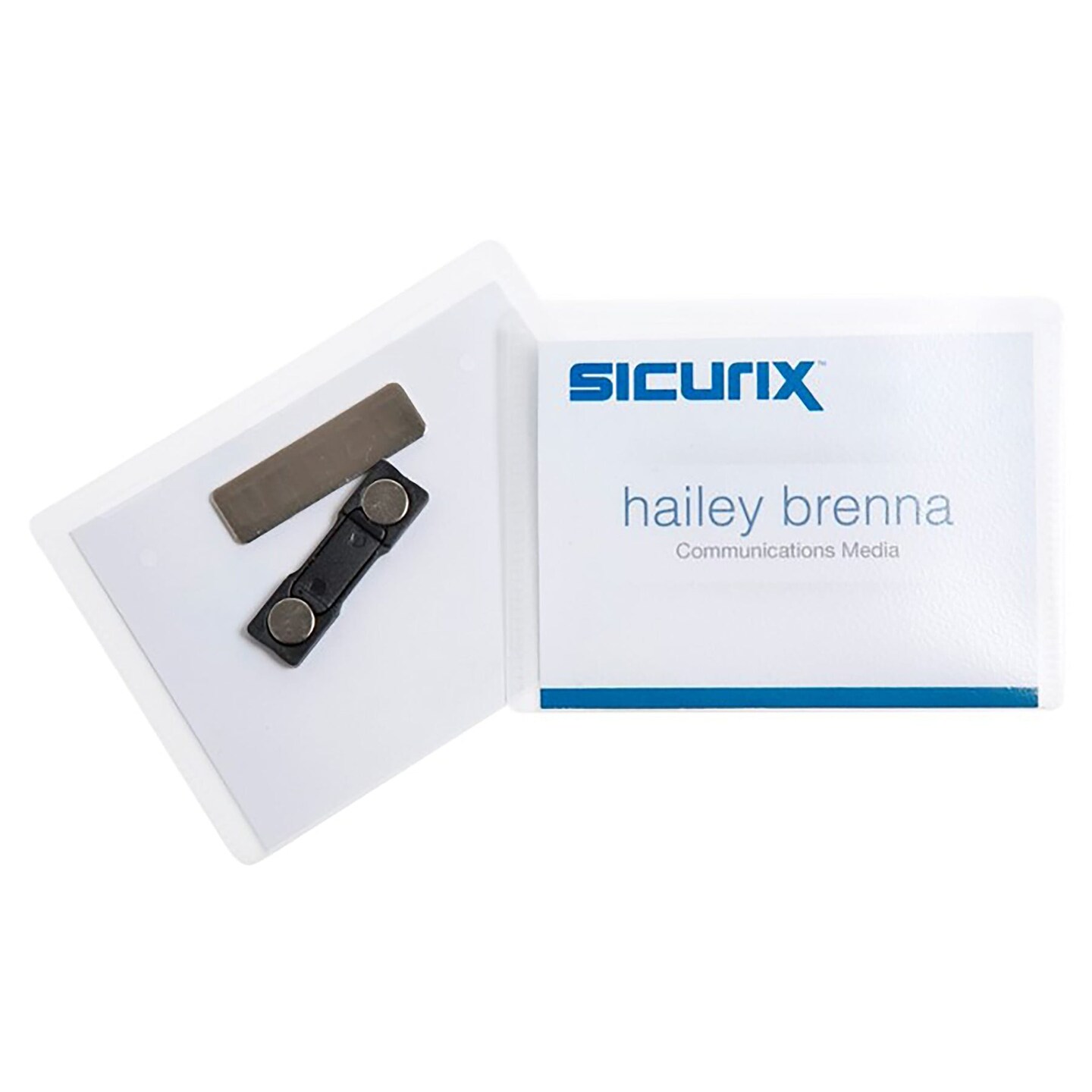 Printable Badge Inserts, 3-1/2&#x22; x 2-1/4&#x22;, 56 Per Pack, 5 Packs