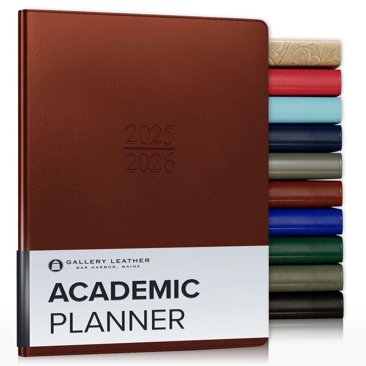 Gallery leather academic planner 2026 teacher and student weekly