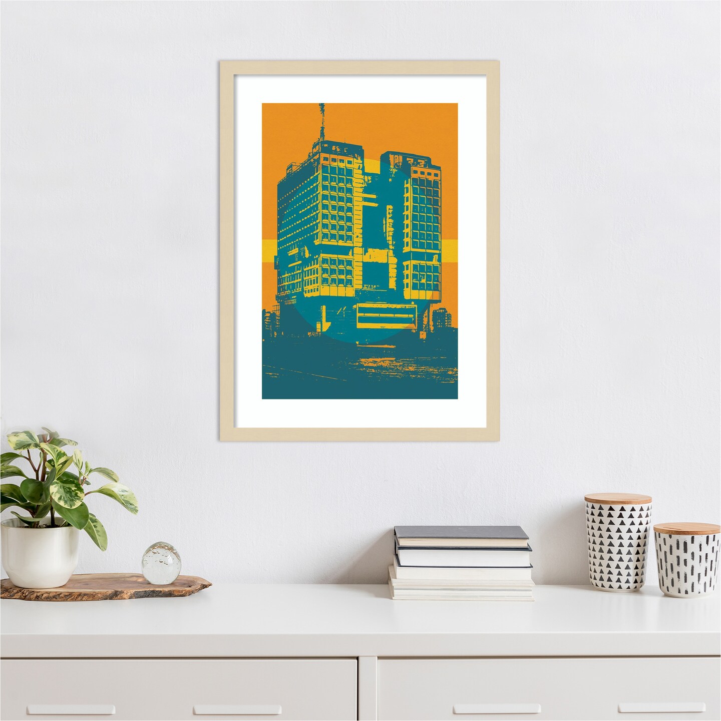 Architecture IV by Gary William Wood Framed Wall Art Print