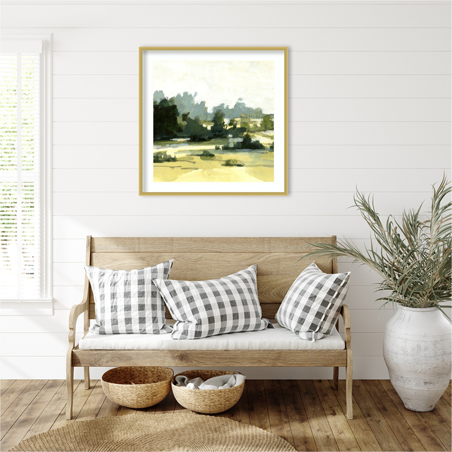 Bright Marshland I by Emma Caroline Wood Framed Wall Art Print