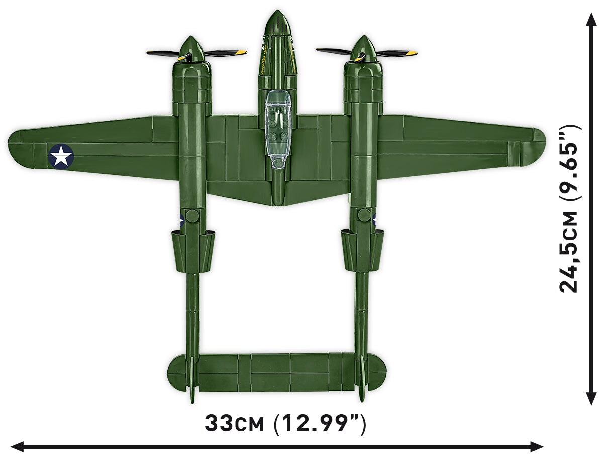 COBI Historical Collection WWII Lockheed&#xAE; P-38 LIGHTNING&#xAE; Plane