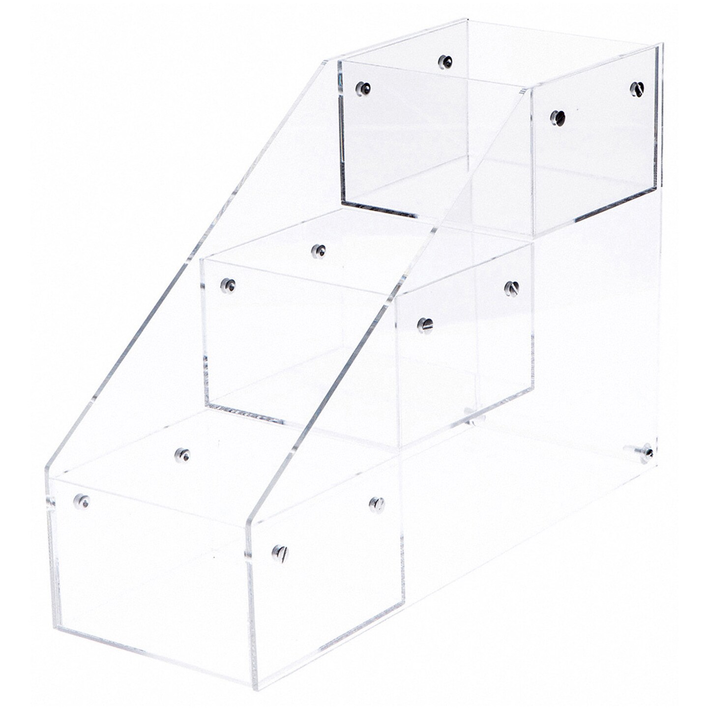 Plymor Clear Acrylic 3-Tiered 39-CD Display Tray
