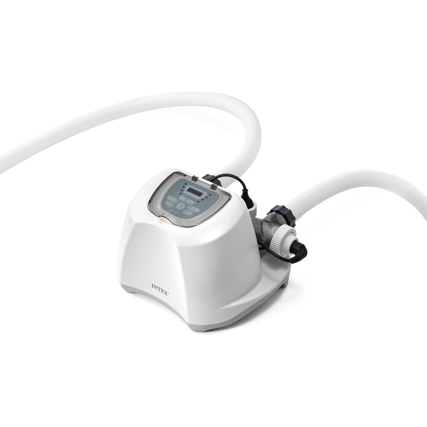 Intex: Krystal Clear: Saltwater Chlorine System - QS1600 - Sanitize Up To 18K Gal Above Ground Pools, WiFi, Filter Pump Connect, Self-Clean, 26689EG