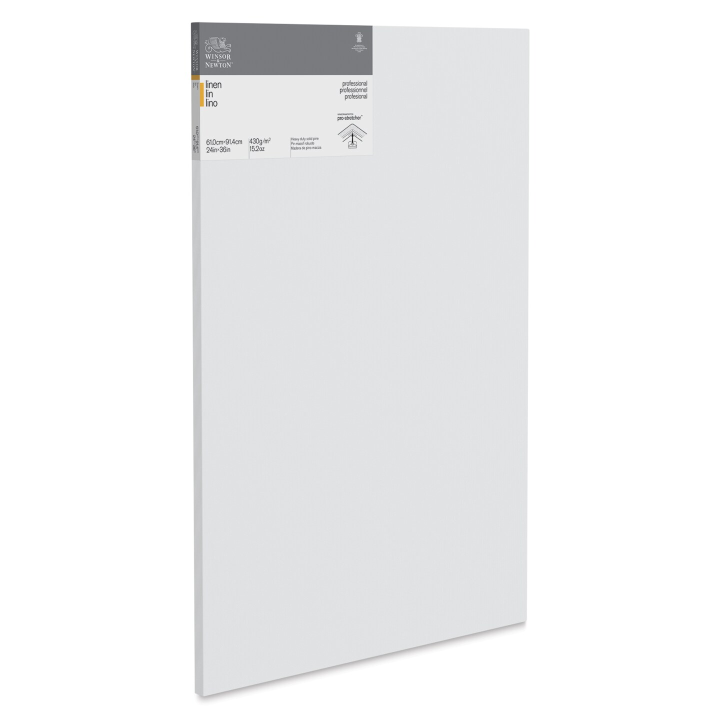 Winsor &#x26; Newton Professional Linen Canvas - 24&#x22; x 36&#x22;, 13/16&#x22; Profile