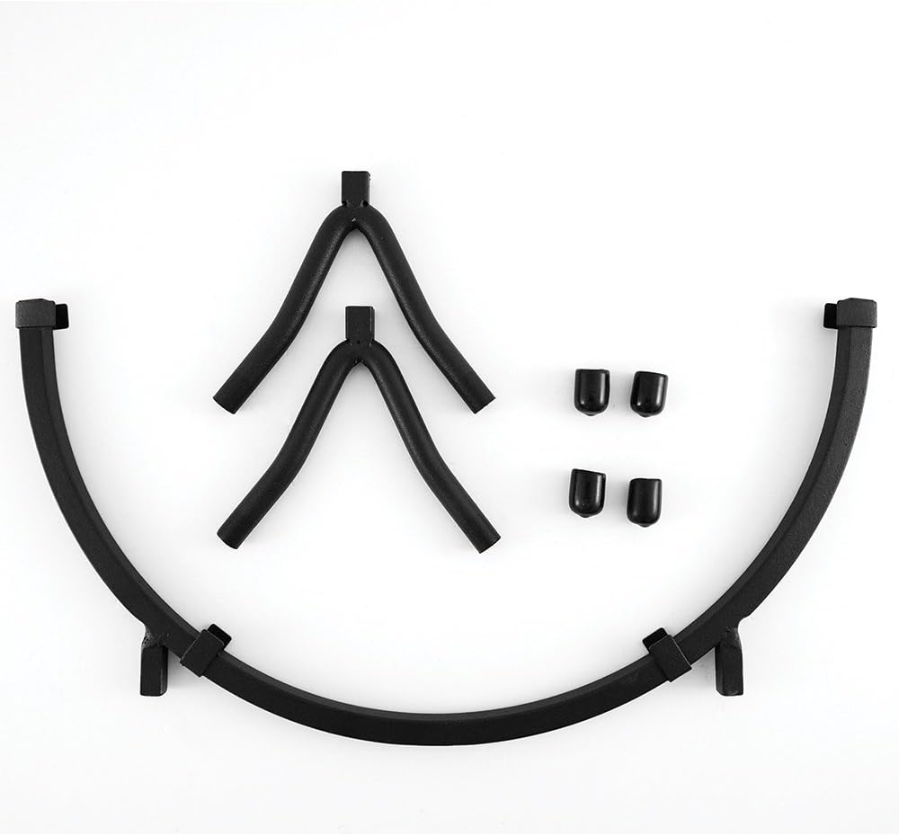 8 Inch Round Black Wrought Iron Metal Art Craft Collapsible Table Display Stand, Fused Glass Art Base, Plate Stand/Plate Holder, Round Art Panel Stand