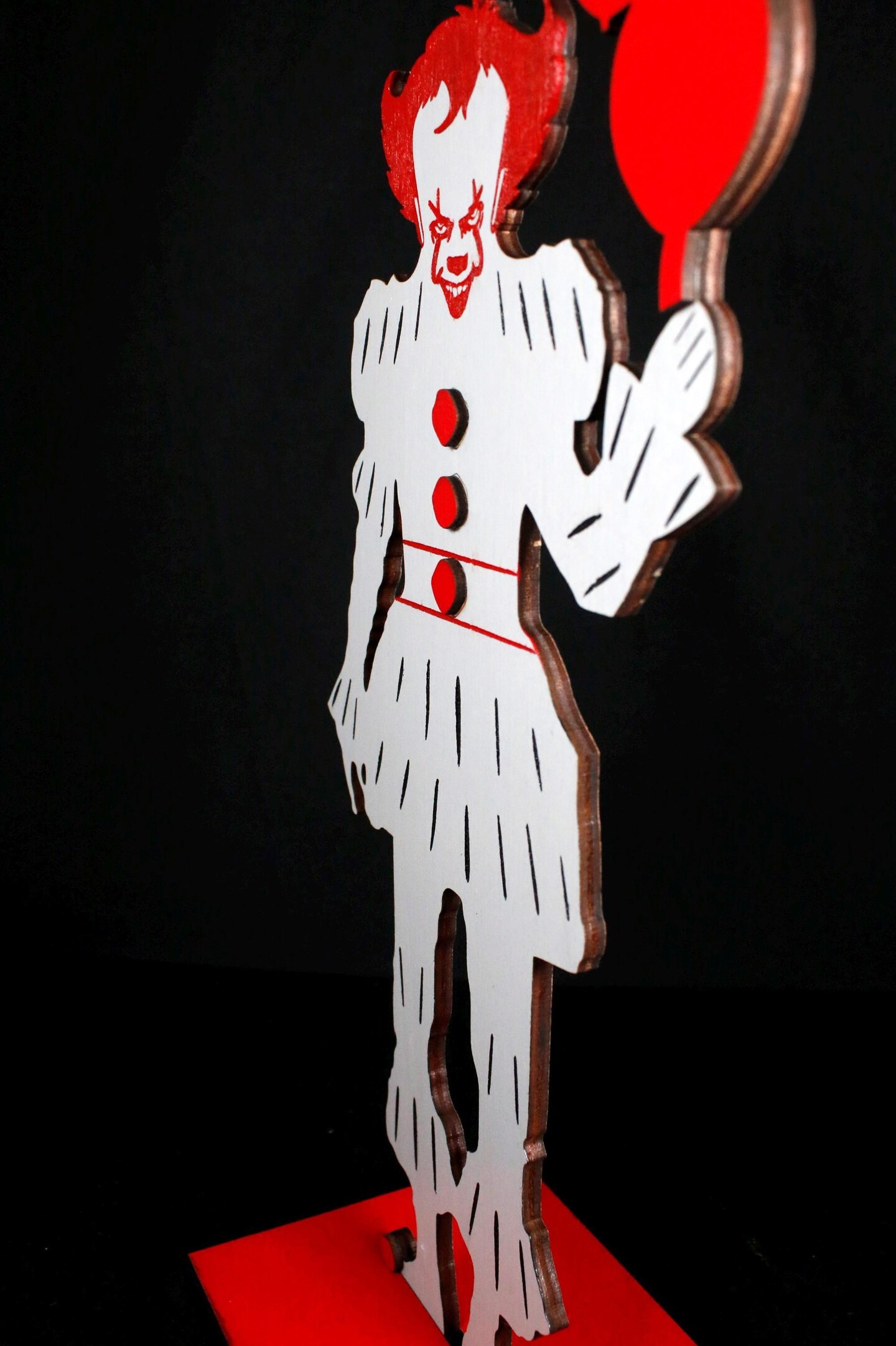 Open Road Brands Targa In Metallo IT Pennywise Circus | Decorazione Vintage Horror 24,9x37,3 Cm