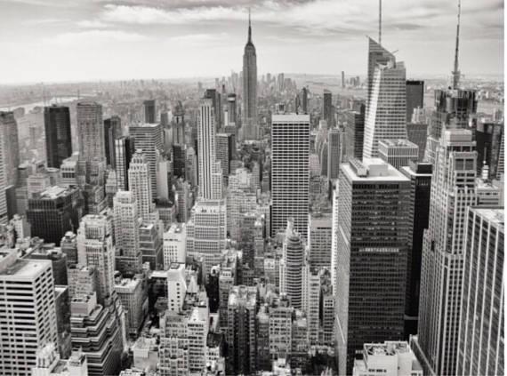 Black and White Photography New York City Set of 5 Framed art