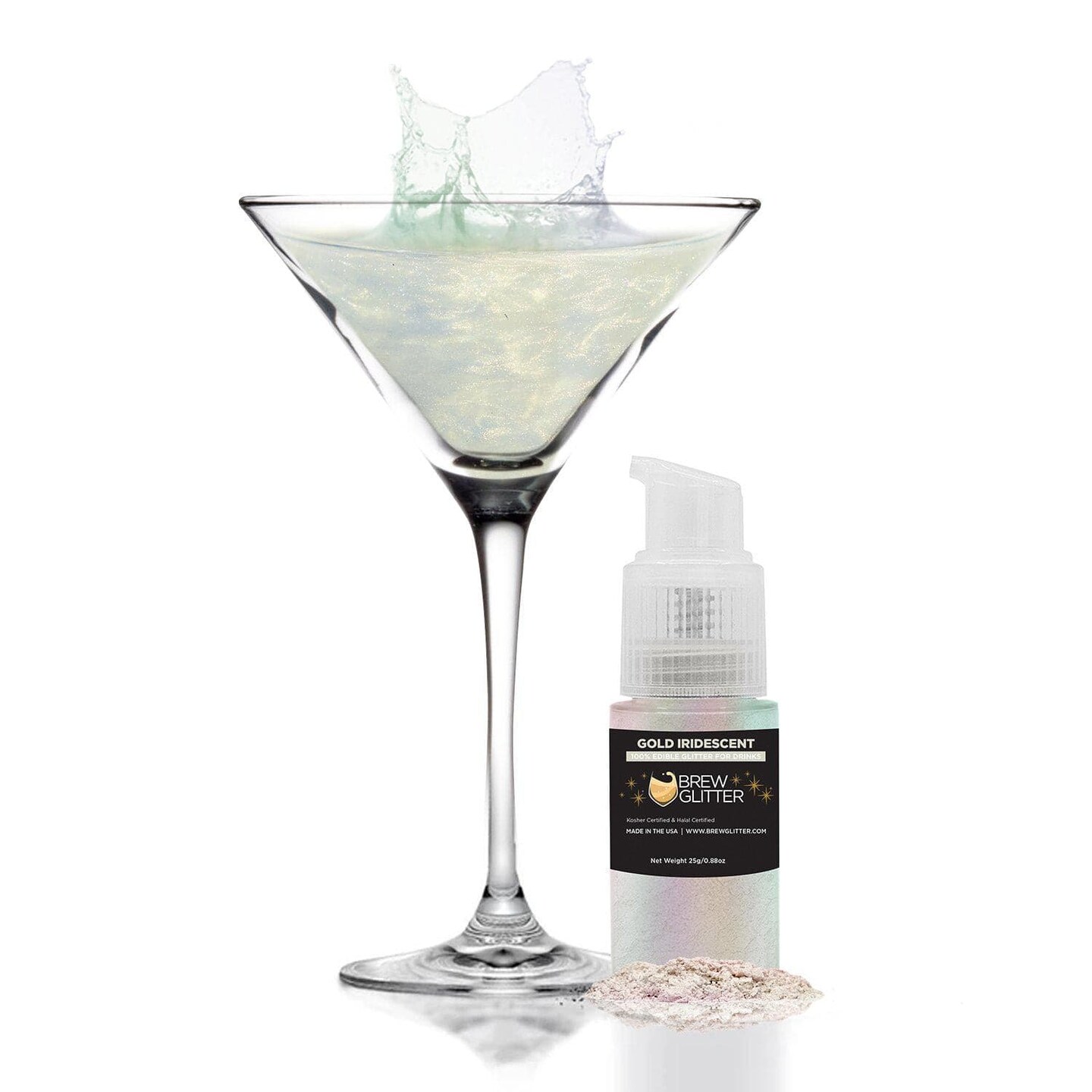 Gold Iridescent Brew Glitter&#xAE; | Spray Pump