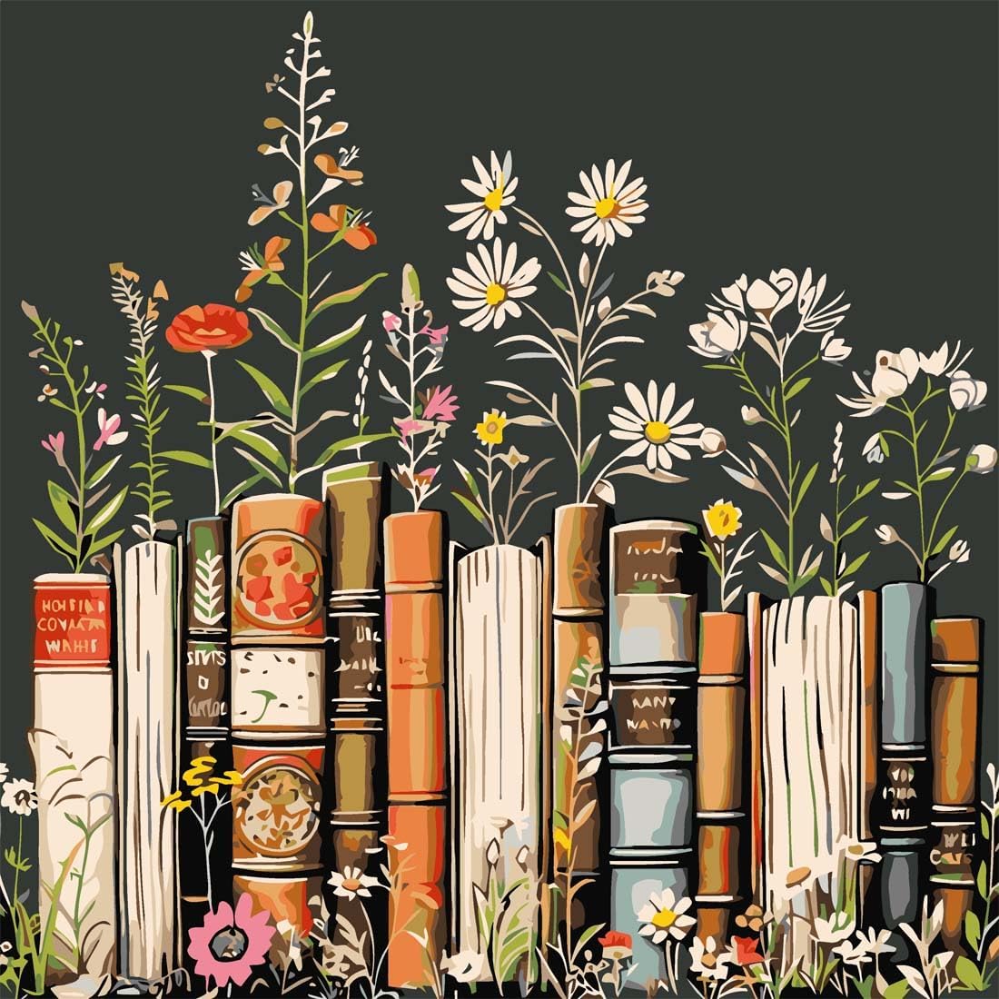 Books Paint by Numbers Kits