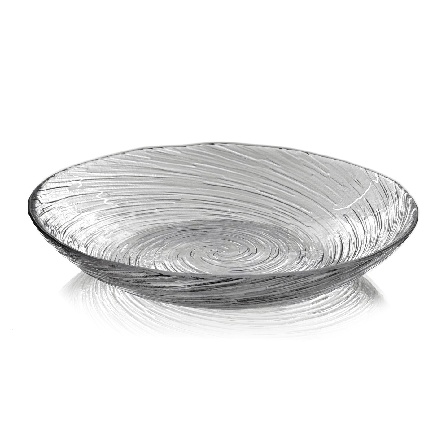 Handmade Glass Bowl Vortex Swirl Design for Everyday and Special Use