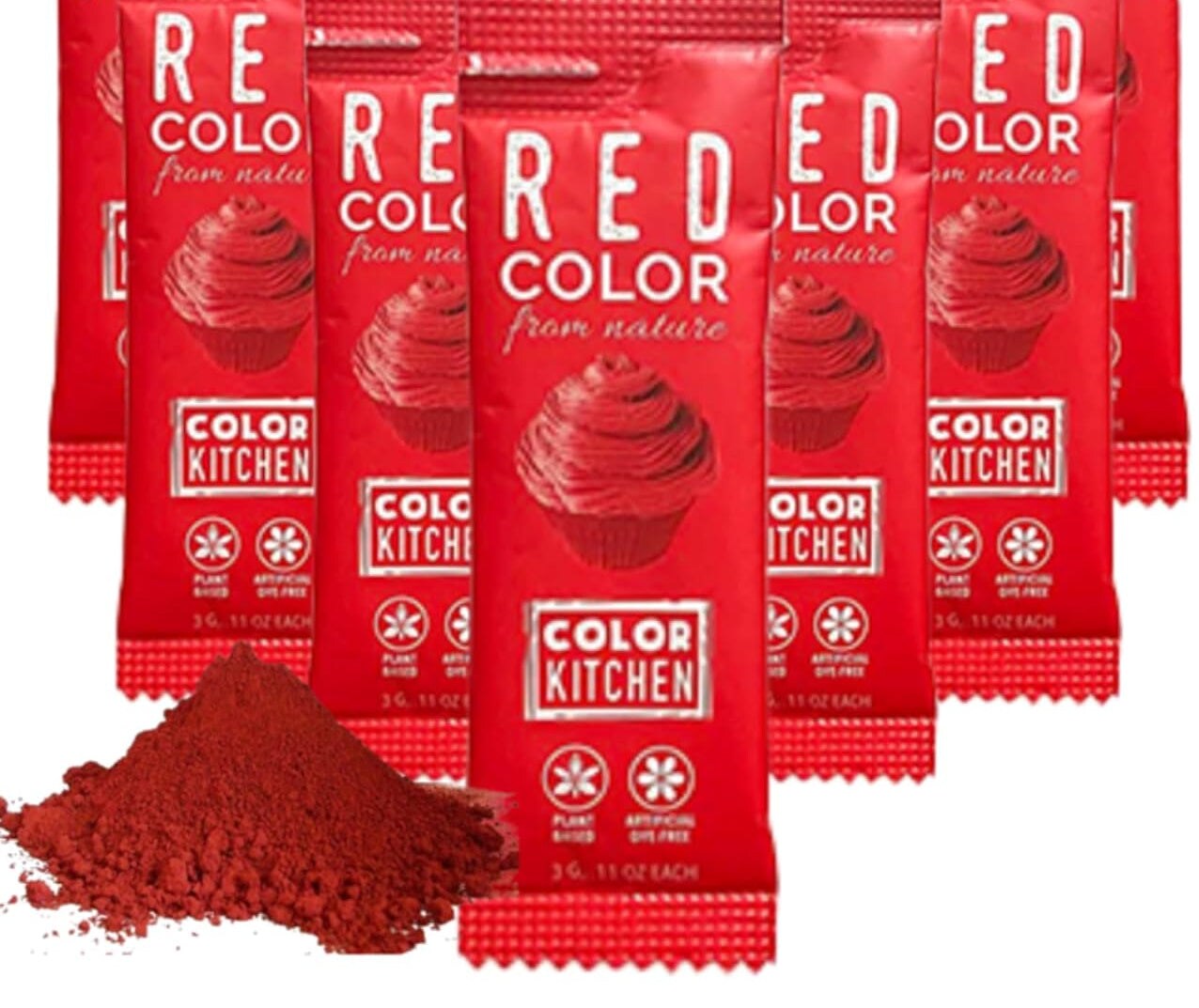 Dye Free Food Color Powder Red