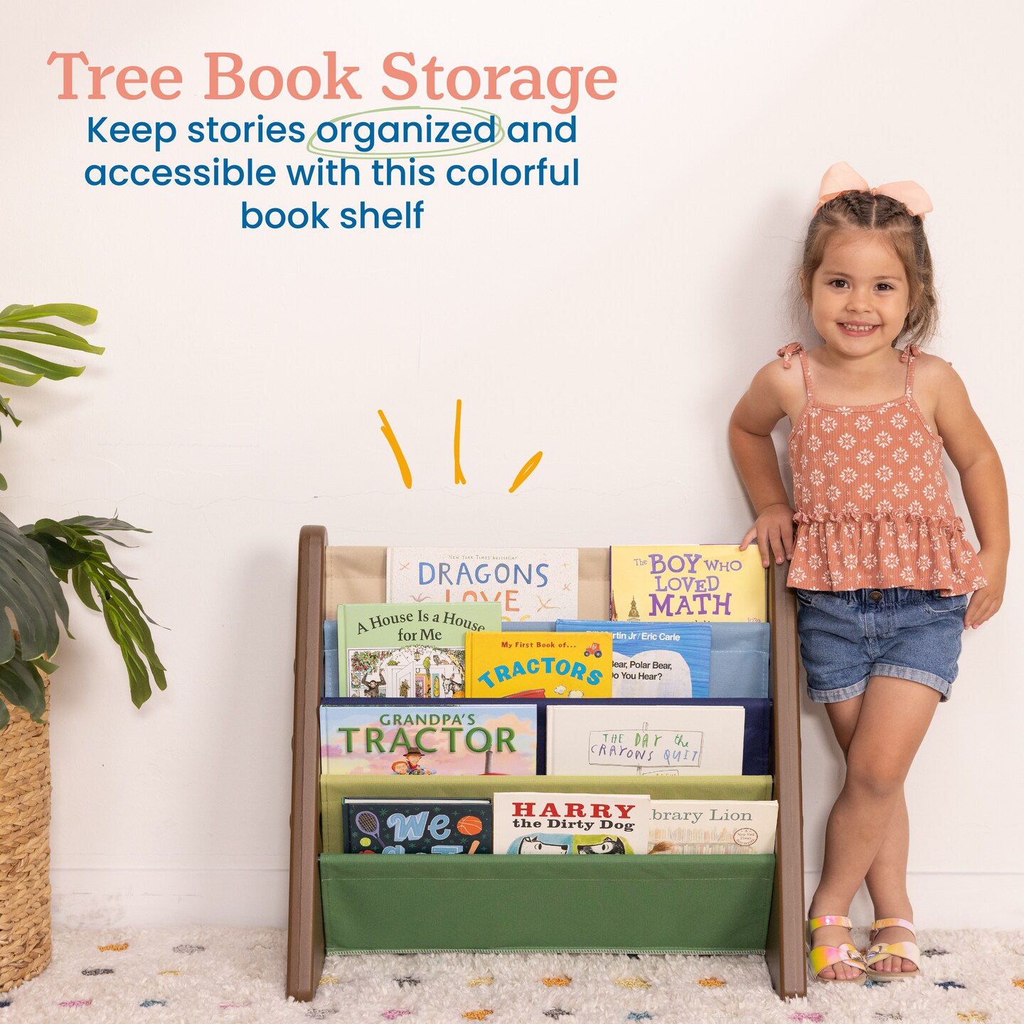 Tree Book Display, Classroom Bookshelf