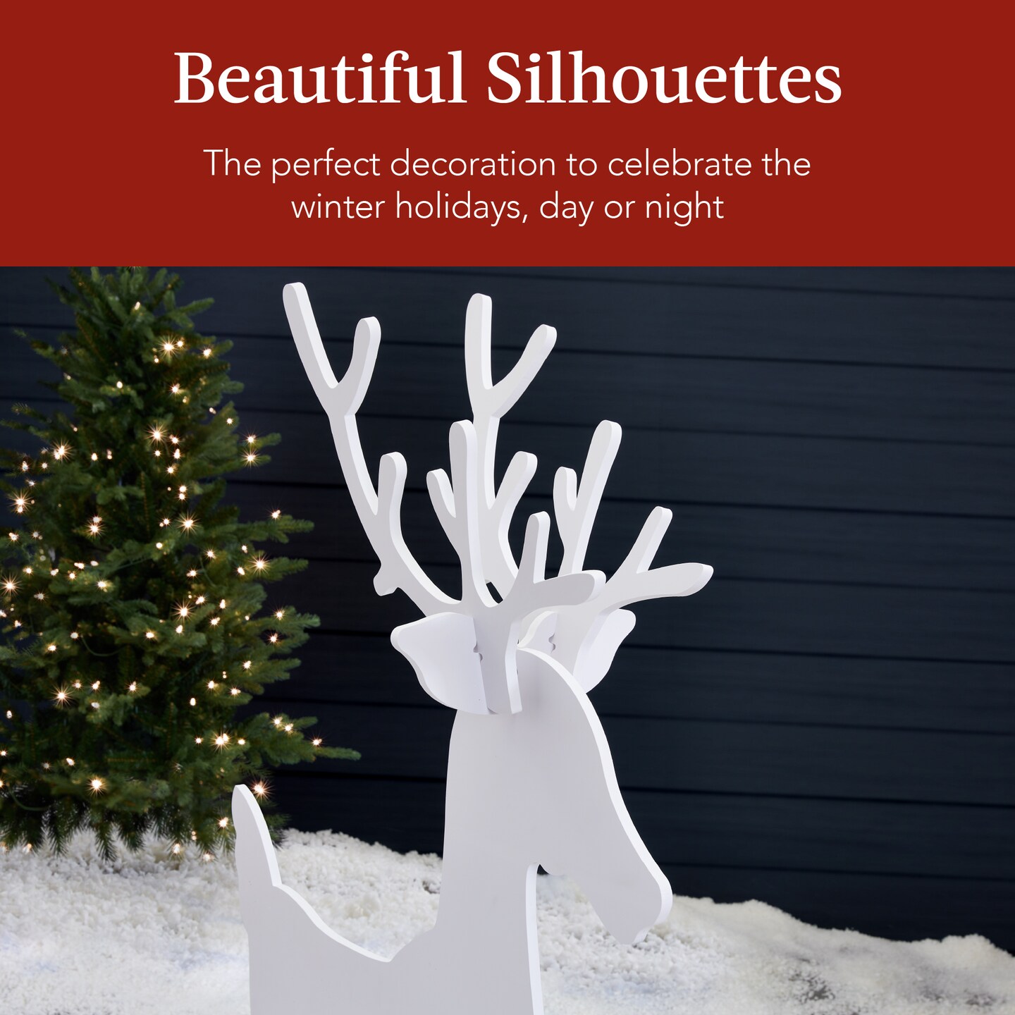 Best Choice Products Reindeer Silhouette