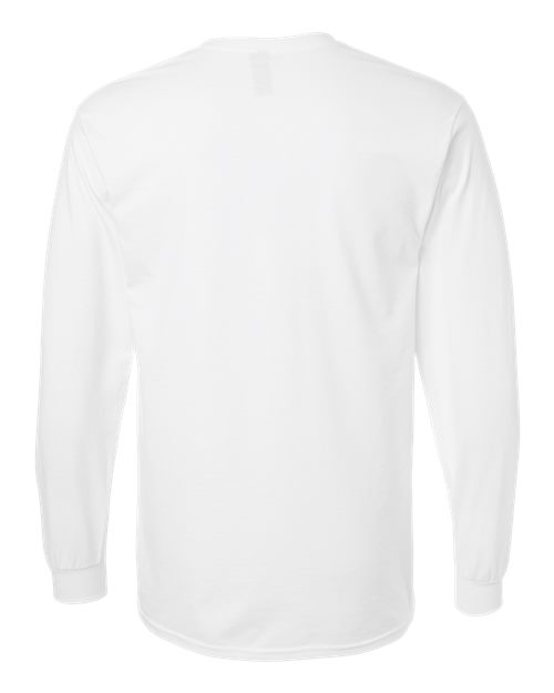 Gildan Ultra Cotton Crewneck Long Sleeve T-Shirt Soft & Durable
