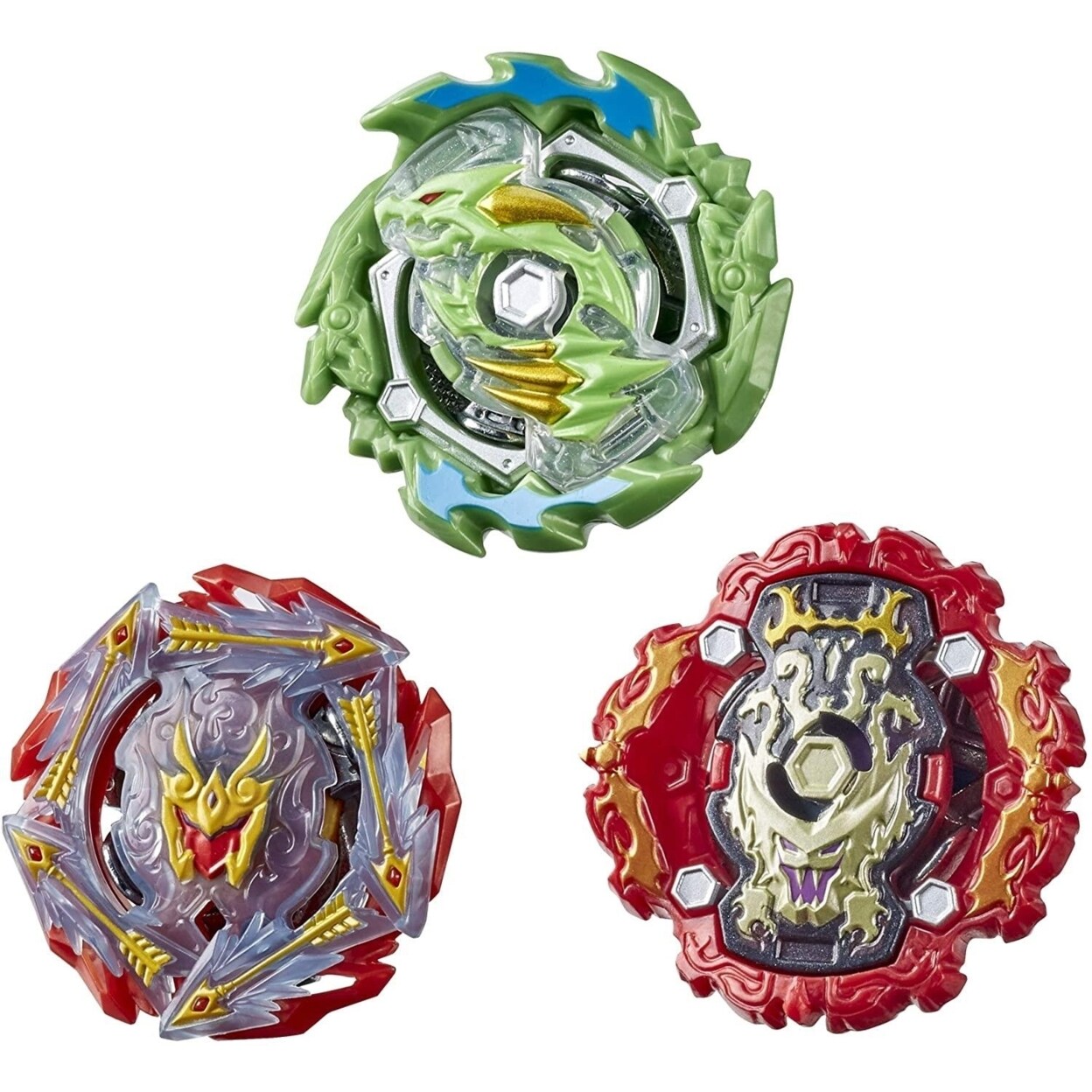Beyblade Burst Rise Hypersphere 3Pk Ace Dragon D5 Rudr R5 Viper Hydrax H5 Hasbro