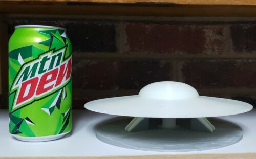 C57D UFO Flying Saucer from Forbidden Planet Large Glow in the