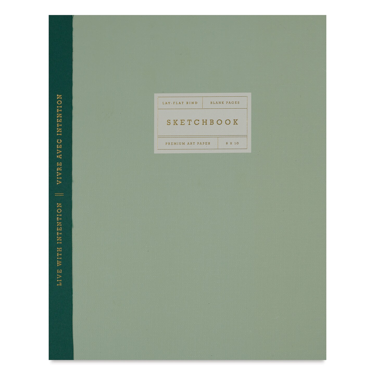 Gry Mattr Essential Sketchbook - Sea Green, 8" x 10", 100 Pages