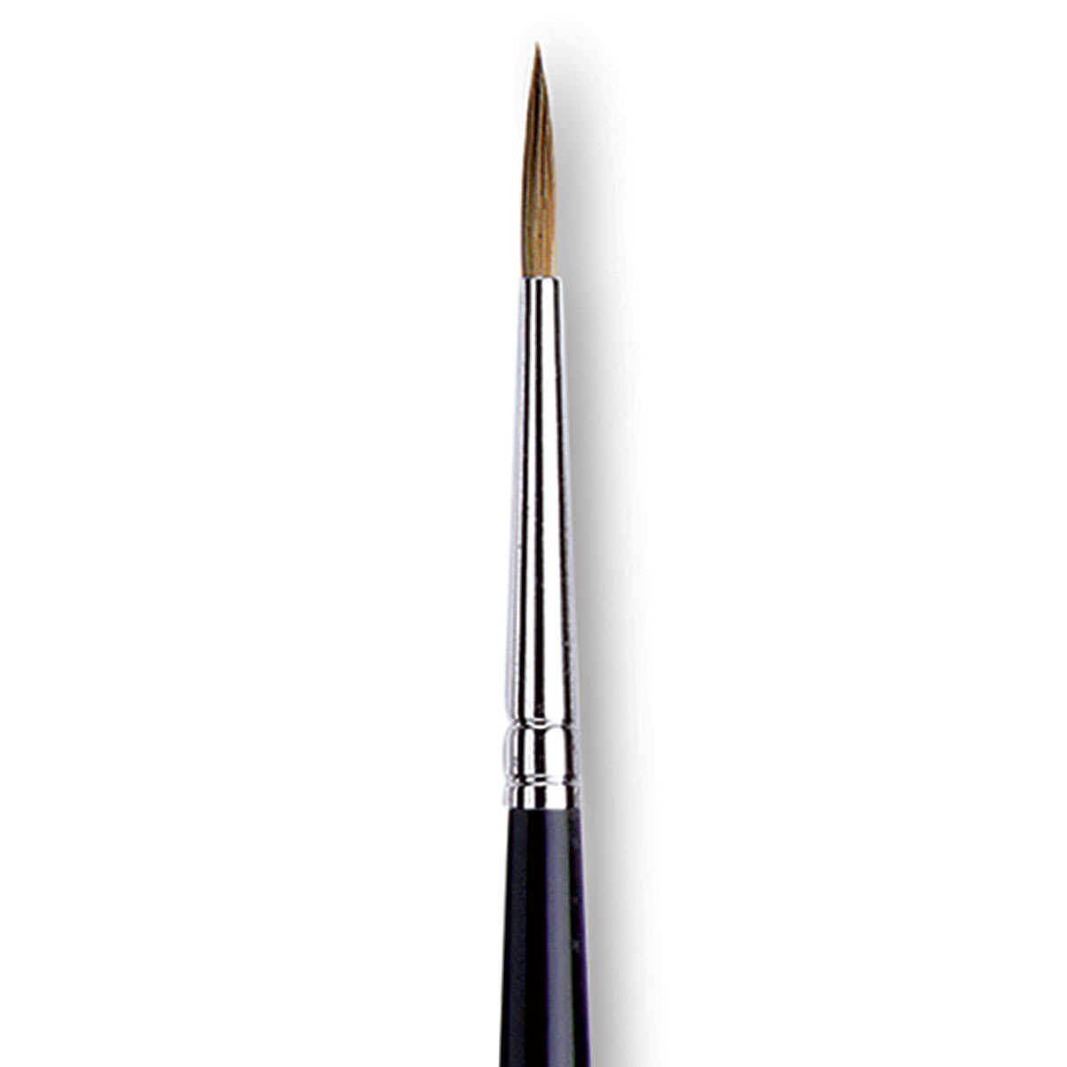 Da Vinci Maestro Kolinsky Brush - Long Tapered Round, Short Handle, Size 2