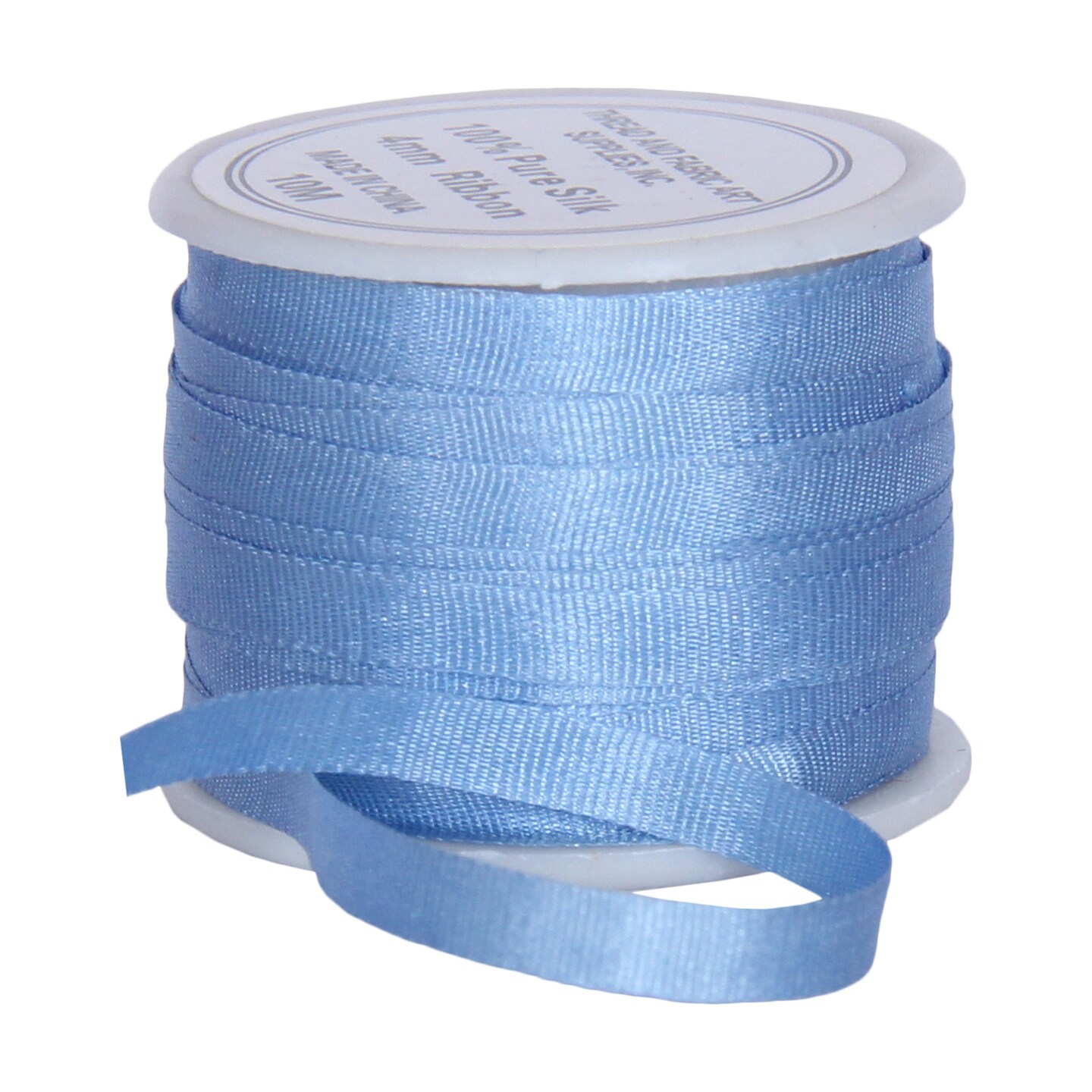 Threadart 100% Pure Silk Ribbon - 3 Widths 2MM, 4MM, 7MM - 50 Colors Available