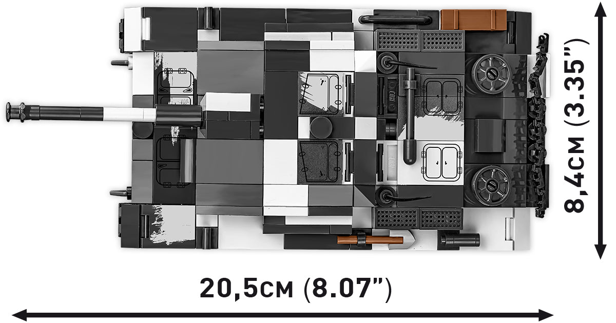 COBI Historical Collection WWII STUG III Ausf. F/8 &#x26; Flammpanzer (2-in-1)