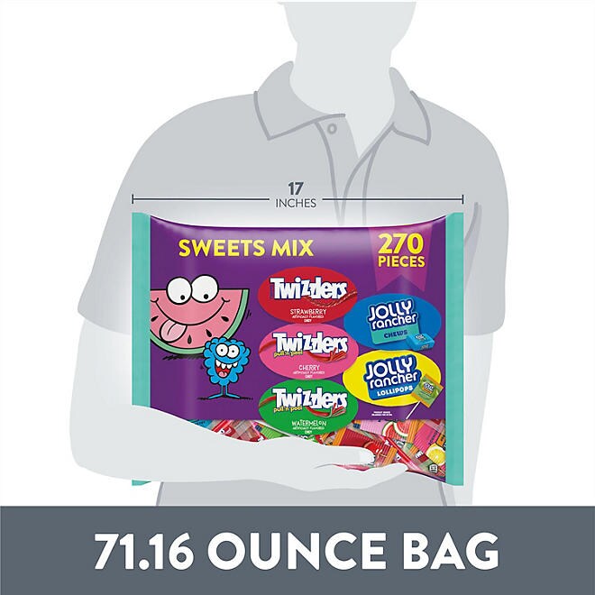 Sweeten Up Your Party with Jolly Rancher and Twizzlers 270 Pcs