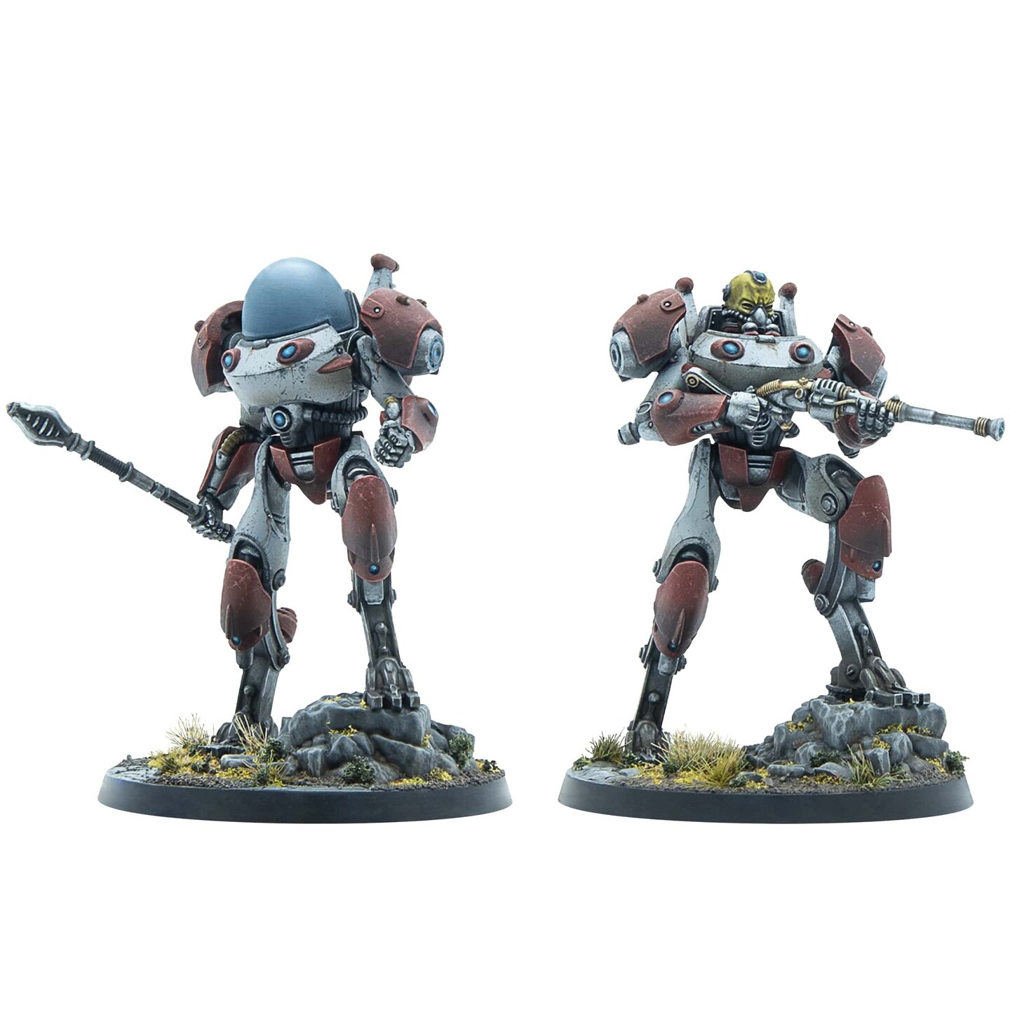 Modiphius Entertainment: Fallout: Miniatures - Zetans: Alien Invaders - 2 Resin Figures, Appalachia Wave, Unpainted &#x26; Unassembled, Licensed
