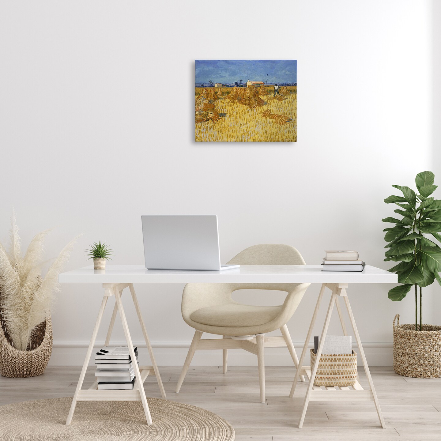 Stupell Industries Van Gogh Corn Harvest Canvas Wall Art Design by one1000paintings