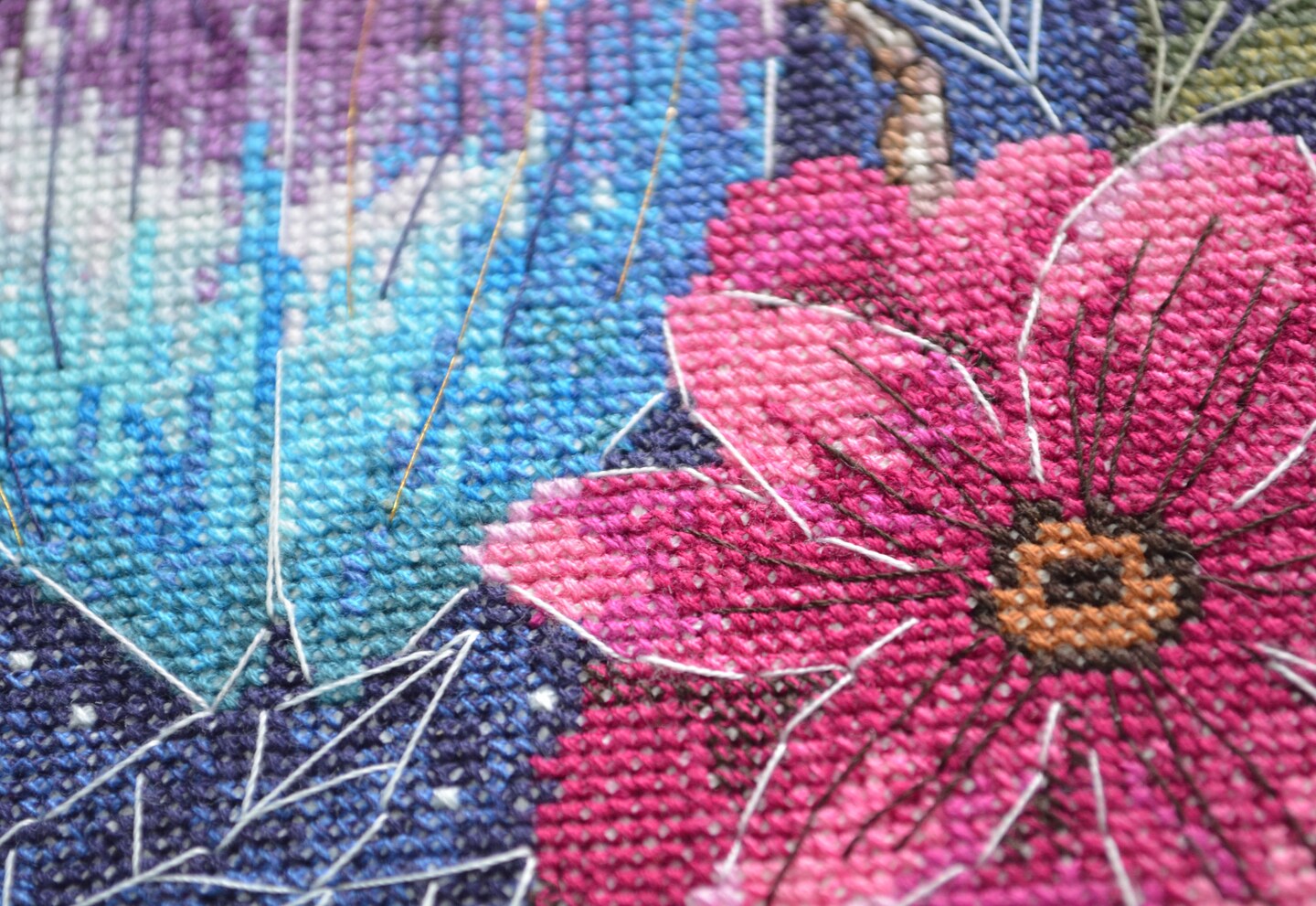 Counted Cross-stitch kit - Misty evening
