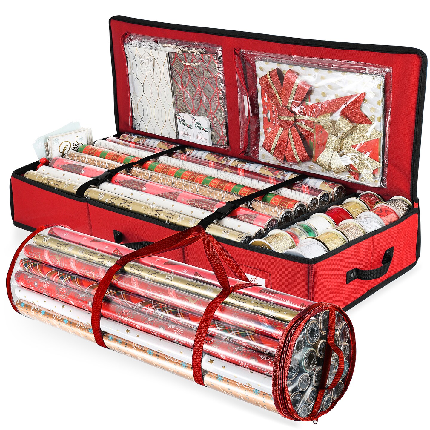 Hearth &#x26; Harbor Wrapping Paper Storage Container