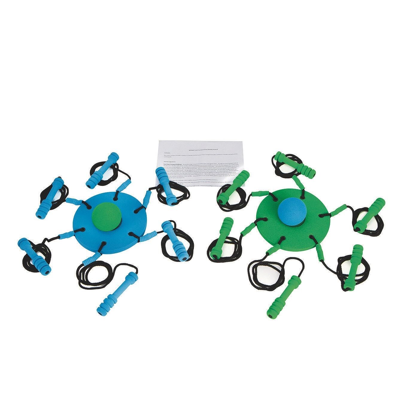 S&S Worldwide Team Transport Challenge. Great Team Building Activity for up to 14 Kids or Adults. Includes Guide with Games and Activities. Summer Camp and Field Day Favorite.