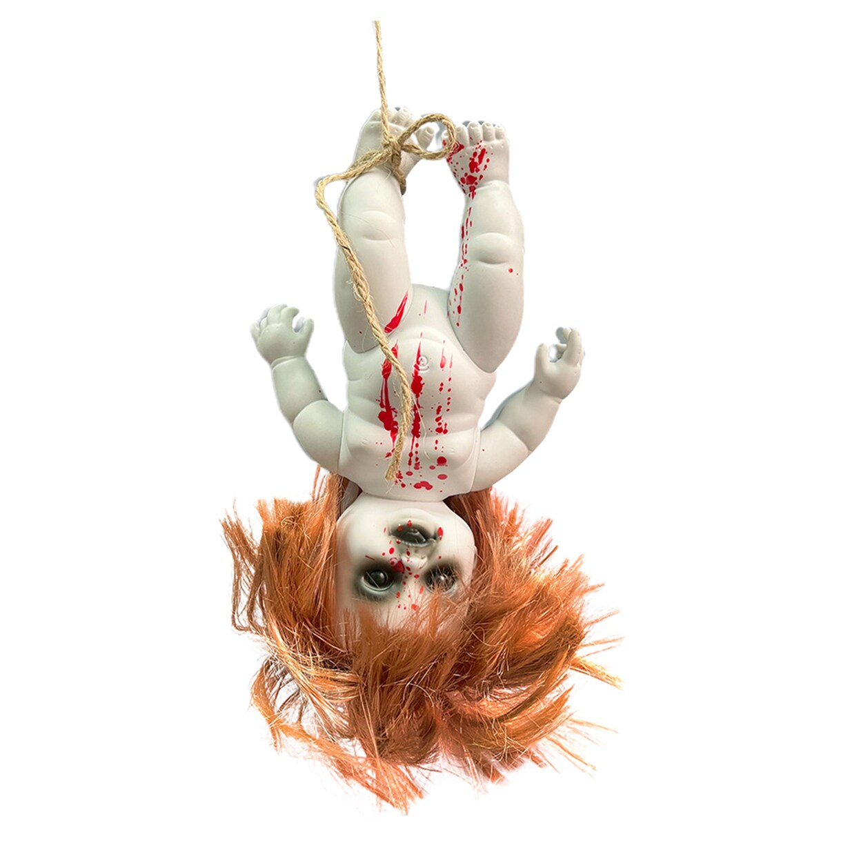 Halloween Creepy Doll Diy Scary Zombie Baby Dolls Haunted House Adornment Hanging Ornament Prop For Horror