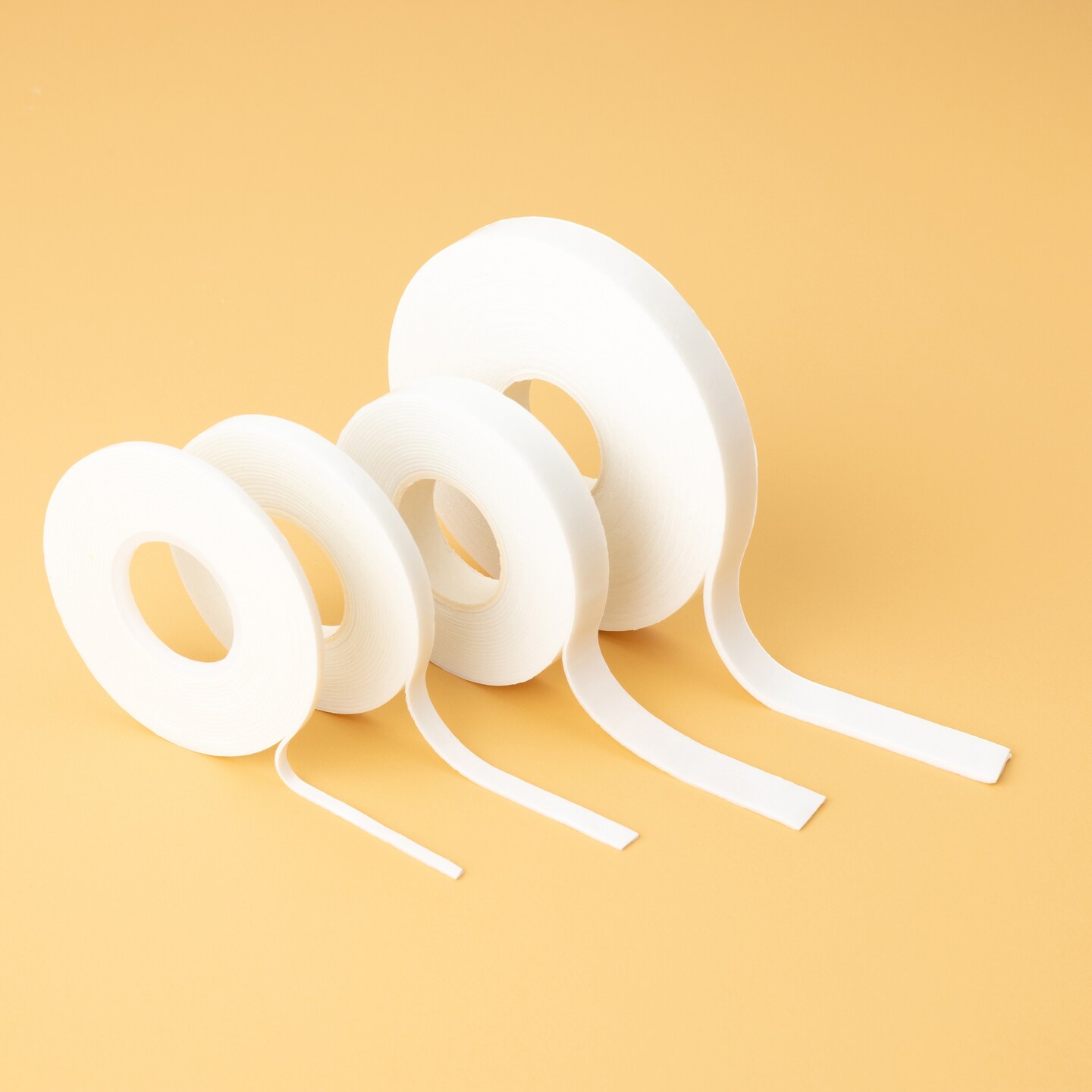 Sticky Thumb Double-Sided Foam Tape 3.94 Yards-White, 0.25"X1mm